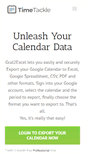 Mobile Screenshot of gcal2excel.com